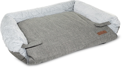 Attēls no Barry King Legowisko dla psa, ciemnoszare, 70*60*17cm, z zamkami