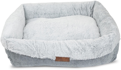 Attēls no Barry King Legowisko dla psa, szare, 65*55*17cm, z zamkiem