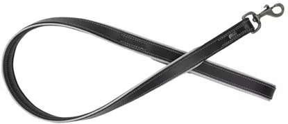 Attēls no Barry King Smycz skórzana, 25 mm x100 cm, czarny