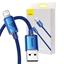 Picture of Baseus Crystal Shine cable USB to Lightning, 2.4A, 1.2m (blue)