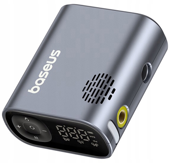 Picture of Baseus Pompka elektryczna Baseus PrimeTrip Series z cyfrowym wywietlaczem do rowerów - czarna