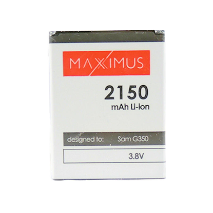 Picture of BAT MAXXIMUS SAM G350 CORE PLUS 2150 mAh  EB-B185B
