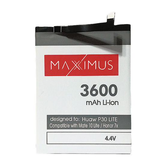 Изображение BATTERY MAXXIMUS HUAWEI P30 LITE 3600 mAh Li-Ion, 