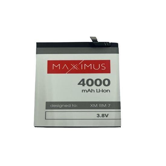 Picture of BATTERY MAXXIMUS XIAOMI REDMI 7 4000mAh BN46