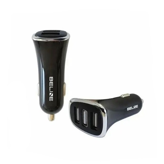 Picture of Beline CC20 3 USB-A auto lādētājs 22.5W Melns