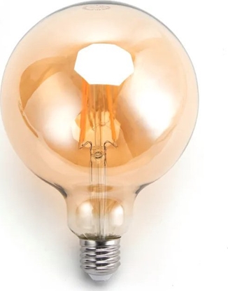 Изображение BestService arówka LED Lumax Amber LC160 8W E27 G125 700LM bursztynowa