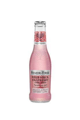Picture of Bezalkoholisks dzēriens FEVER TREE Tonic Rhubarb&Raspberry, stiklā, 0.2l (DEP)