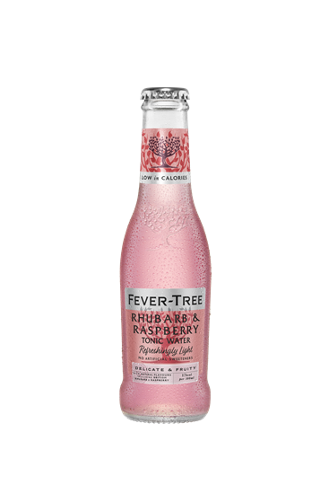 Picture of Bezalkoholisks dzēriens FEVER TREE Tonic Rhubarb&Raspberry, stiklā, 0.2l (DEP)