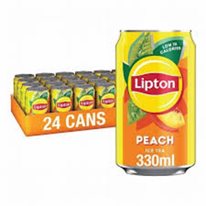 Attēls no Bezalkoholisks dzēriens LIPTON Peach, bundžā, 0.33l (DEP)