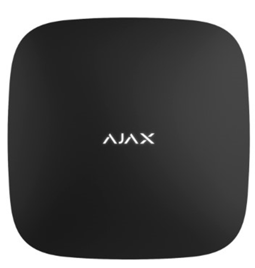 Picture of Bezvadu apsardzes panelis Ajax Hub 2 (2G) Jeweller RJ45Dual-SIM IP20 melns