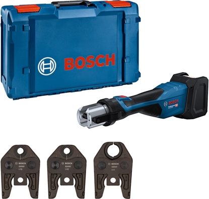 Attēls no Bezvadu cauruļu presēšanas instruments Bosch GPT 18V-32; 18 V (bez akumulatora un lādētāja)