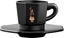 Picture of Bialetti Bialetti - Zestaw 4 filianek z podstawk - Czarny z miedzianym logo
