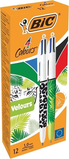 Picture of Bic Dugopis 4 Colours Velour mix (12szt) BIC