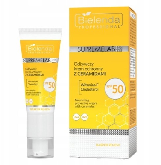 Picture of Bielenda BIELENDA PROFESSIONAL_Supremelab Barrier Renew odywczy krem ochronny z ceramidami SPF50 40ml