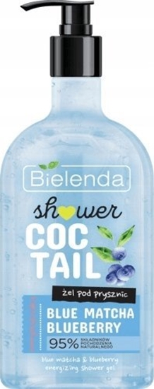 Изображение Bielenda Shower Coctail el pod prysznic energetyzujcy Blue Matcha & Blueberry 400ml