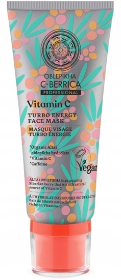 Picture of Bielenda SIBERICA PROFESSIONAL_Oblepikha C-Berrica Vitamin C Turbo Energy Face Mask energizujca maska do twarzy 100ml