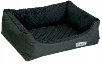 Attēls no Bimbay BIMBAY- KANAPA MINKY NR.4 czarna 125x90