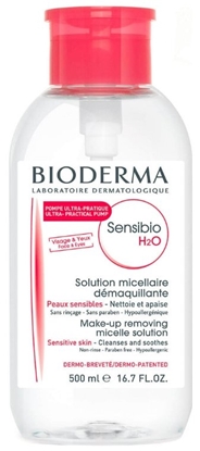 Picture of Bioderma Sensibio H2O Makeup Remover Micelle Solution Pump 500 ml