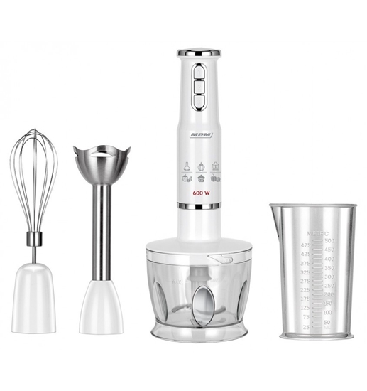Изображение Blender ręczny zestaw MBL-43 biały