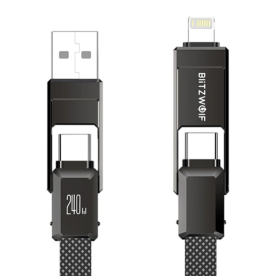 Изображение BlitzWolf BW-HDC7 4-in-1 datu pārraides un uzlādes