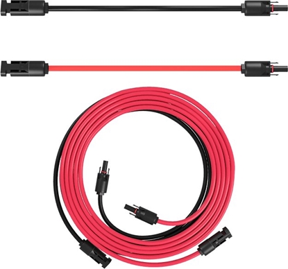 Attēls no Bluetti MC4 kabel przeduajcy (czerwony+czarny) 5 metrus dugo 4mm BLUETTI A-MC4-NO-UN-L5M (6970991290121)
