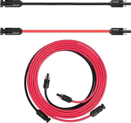 Picture of Bluetti MC4 kabel przeduajcy (czerwony+czarny) 5 metrus dugo 4mm BLUETTI A-MC4-NO-UN-L5M (6970991290121)