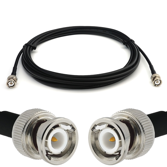 Picture of BNC Male to BNC Male 20m RG58/U Coaxial Cable