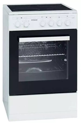 Изображение Bomann EHC 7939 weiß Stand Elektroherd