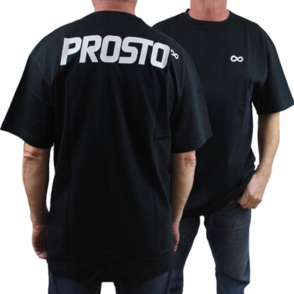 Attēls no Book on Demand Ltd. Prosto Big Log Infinity T-shirt KL261MTEE1032 Czarne L