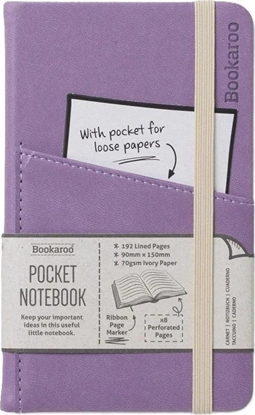 Picture of Bookaroo Notatnik Journal Pocket A6 - Jasny fiolet