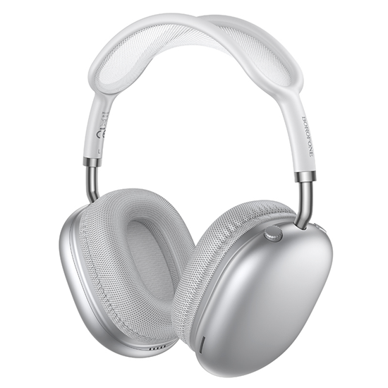 Picture of Borofone Headphones BO36 Tone bluetooth silver