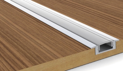 Attēls no Bousval Électrique™ | Zemapmetuma LED lentes profils ar matētu izkliedētāju 1m