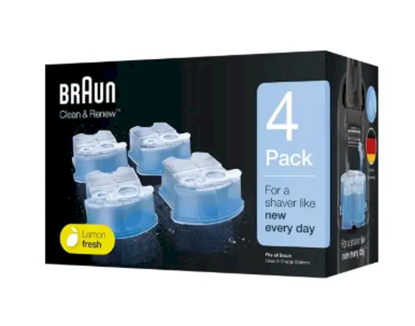 Picture of Braun CCR4 Cleaning cartridges 4 pcs
