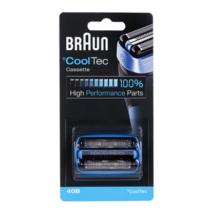 Picture of BRAUN sietiņš + griezējbloks skuvekļiem CoolTec 40B