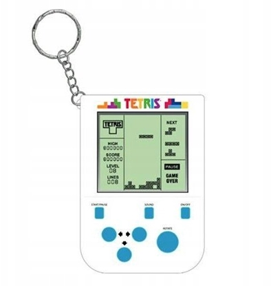 Изображение Breloczek Mini Konsola Retro Breloczek Brelok Kultowa Gra Arcade Na Prezent Tetris / 320128