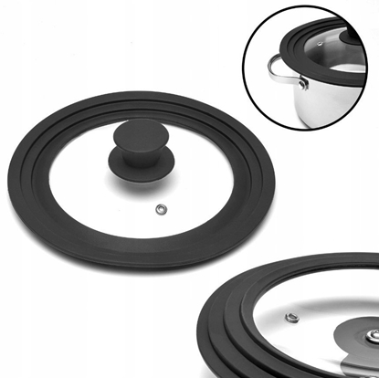 Attēls no Brunbeste Uniwersalna pokrywka szklana 16/18/20cm BRUNBESTE BB-8003