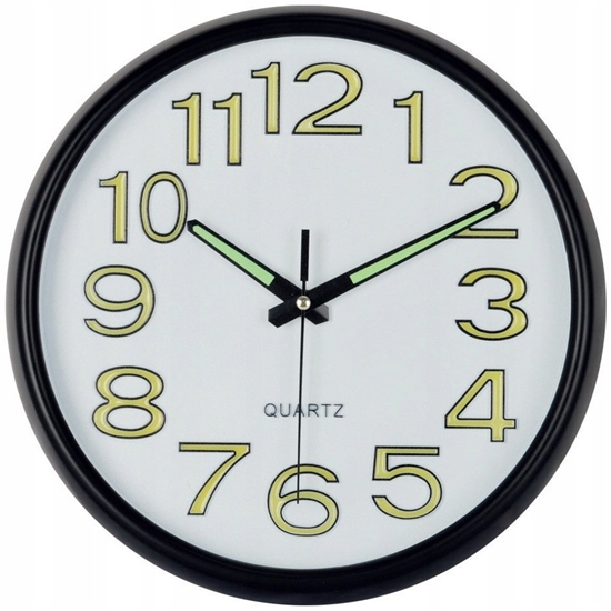 Picture of Brunbeste Zegar cienny na cian do kuchni salonu fluorescencyjny biay BRUNBESTE BB-1877