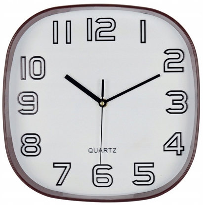 Attēls no Brunbeste Zegar cienny na cian do kuchni salonu kwarcowy biay BRUNBESTE BB-1868