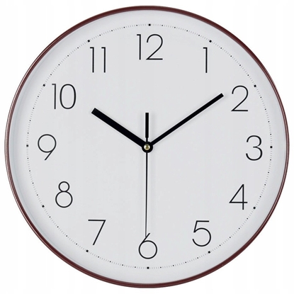 Attēls no Brunbeste Zegar cienny na cian do kuchni salonu okrgy biay 30CM BRUNBESTE BB-1875