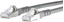 Picture of BTR BTR - Patch Cable - RJ-45 (M) - RJ-45 (M) - 2m - unshielded - CAT 6a - halogen free - gray (1308452033- E)