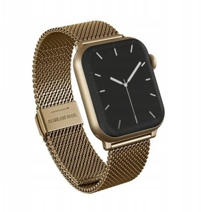 Attēls no Burga Metal Mesh Elegance for Apple Watch 42/44 mm (gold)