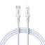 Attēls no BWOO kabel USB-C - Lightning 2m 27W ABS + TPE biay