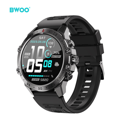 Изображение BWOO smartwatch WA-08 1.43” AMOLED black