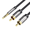Picture of Cable Audio 2xRCA to 3.5mm Vention BCFBD 0.5m (bla