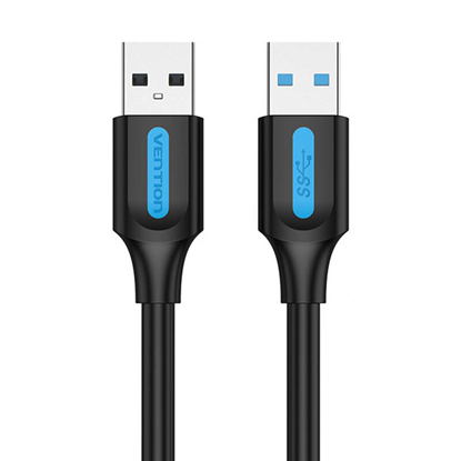 Picture of CABLE USB3.0 MALE TO MALE/3M BLACK CONBI VENTION