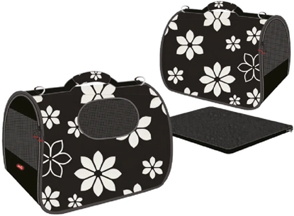 Picture of CADOCA ZOLUX Torba transportowa dla psa i kota w stylu "na krgle" NOMAD FLOWER L