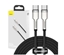 Picture of Cafule Series Metal Data Cable USB-C 100W 2m Black