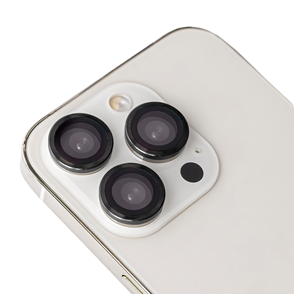 Изображение Camera lens set for Samsung Galaxy A15 4G / A15 5G black frame (3 pieces)