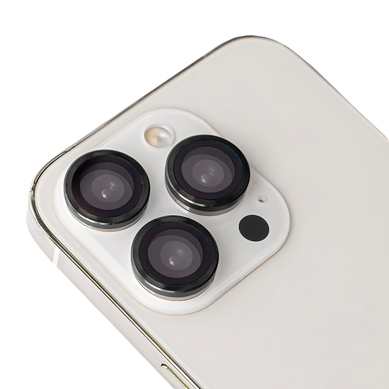 Изображение Camera lens set for Samsung Galaxy A15 4G / A15 5G black frame (3 pieces)