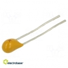 Picture of Capacitor: tantalum; 33uF; 16VDC; THT; ±10%; -55÷125°C; 2.5mm